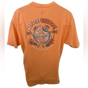 QUIKSILVER Waterman Collection “Let’s Get Chummy” Tee Shirt Men XL